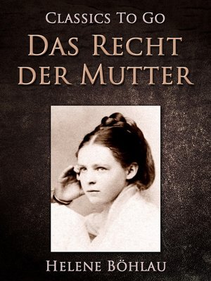 cover image of Das Recht der Mutter